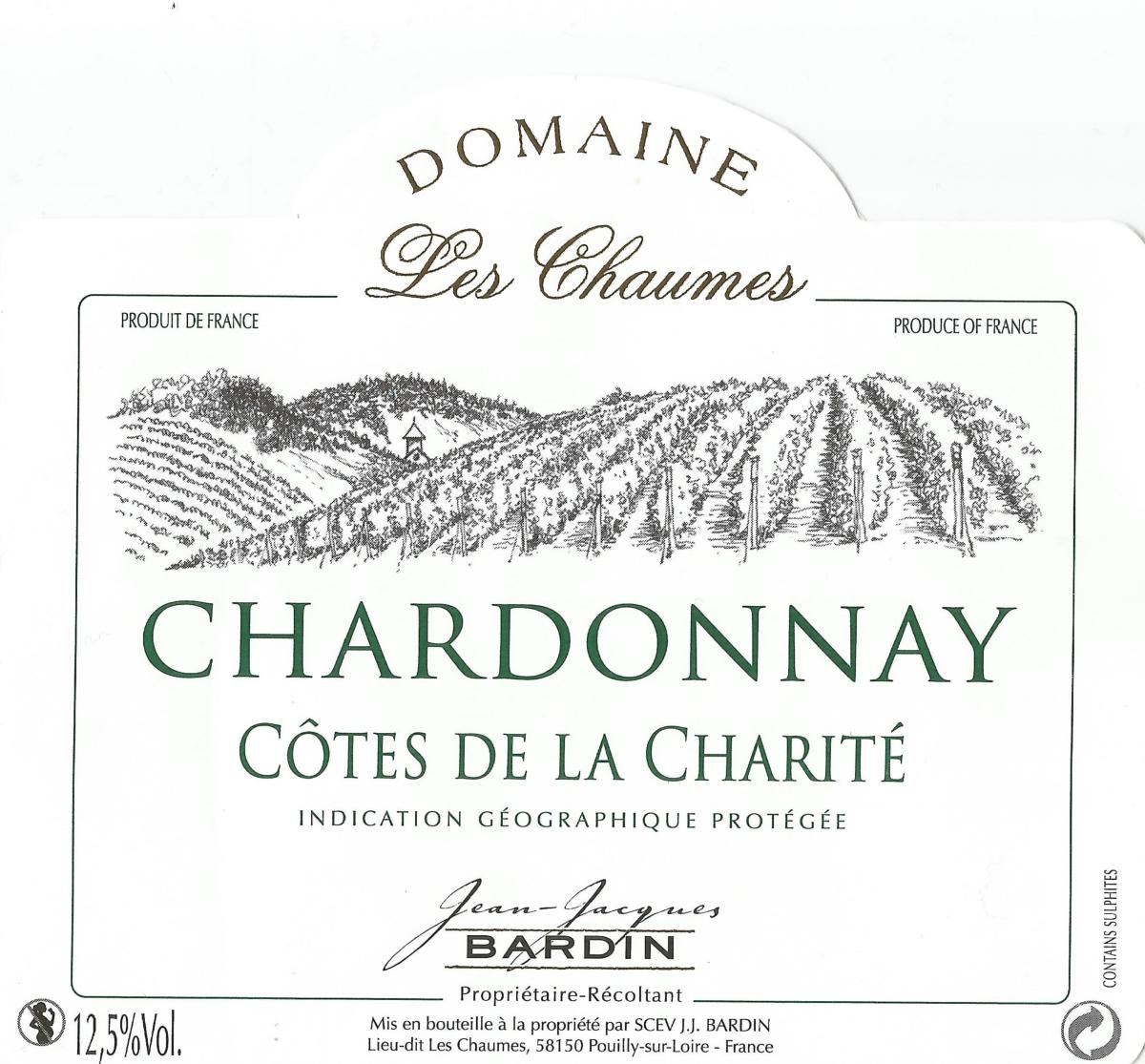 IGP Côtes de La Charité Chardonnay 2023